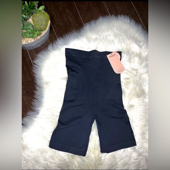 Shapermint Essentials Black All Day Every Day High-Waisted Shaper Shorts Sz M/L - Picture 2 of 9